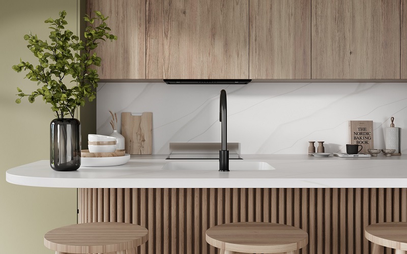 Calacatta Costa, HIMACS - Solid Surface Countertops | LX Hausys US